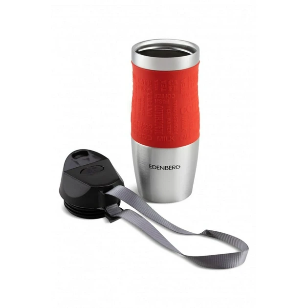 Термокухоль Edenberg 380 мл Червоний (ЄВ-623) - фото 2 Термокухоль Edenberg 380 мл Червоний (ЄВ-623) - фото 2