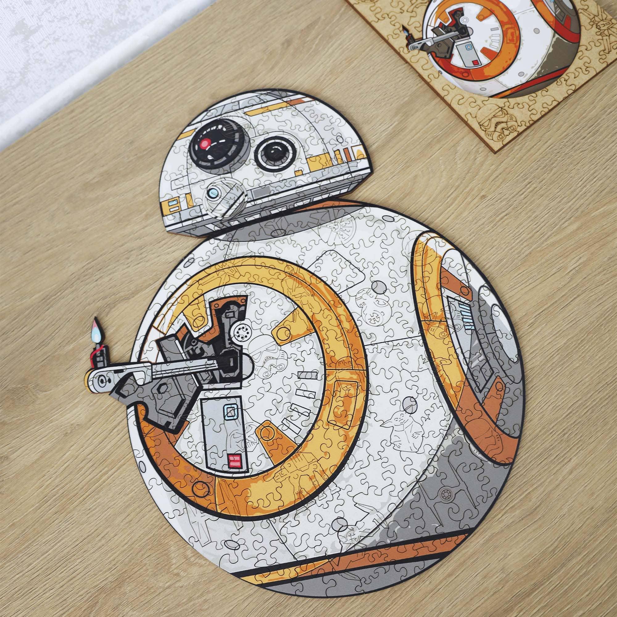 Пазл фигурный деревянный BB-8 XL (WSUA0087) - фото 15