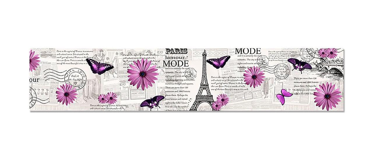 Наліпка вінілова 3D Zatarga Париж і Гербери 600х3000 мм (1267839524) Наліпка вінілова 3D Zatarga Париж і Гербери 600х3000 мм (1267839524)