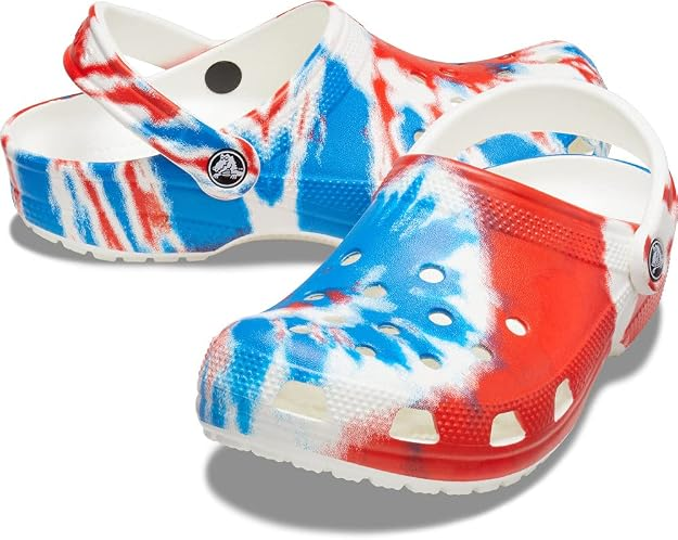 Крокси жіночі Crocs Classic Tie Dye Clog р. 37-38 Білий (26464) Крокси жіночі Crocs Classic Tie Dye Clog р. 37-38 Білий (26464)