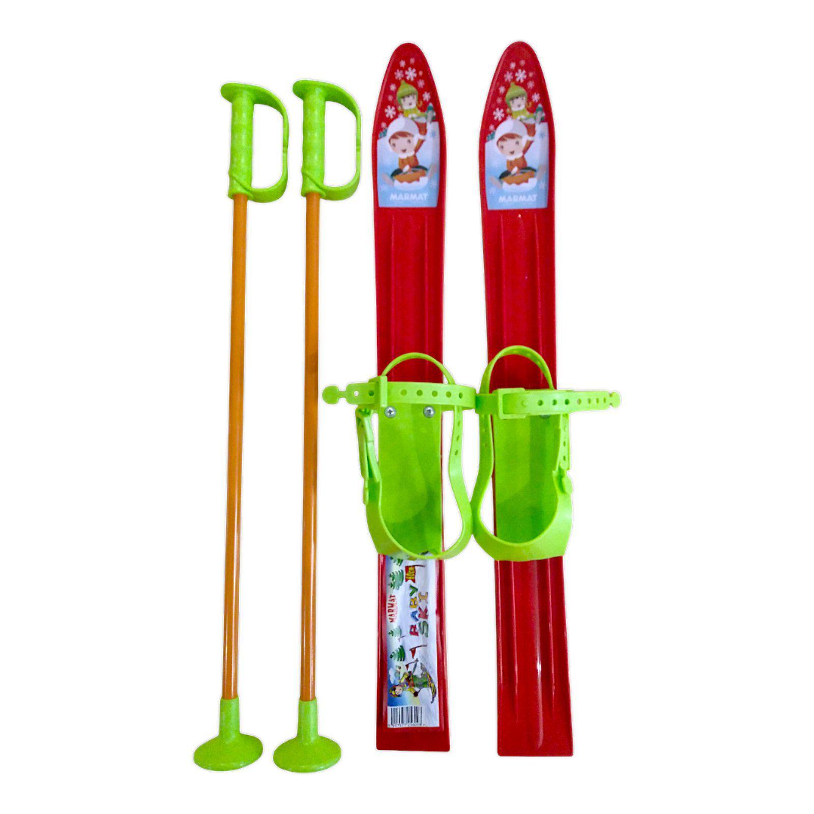 Набор лыжный детский Marmat 60 см Красный (11286) - фото 1 Набор лыжный детский Marmat 60 см Красный (11286) - фото 1