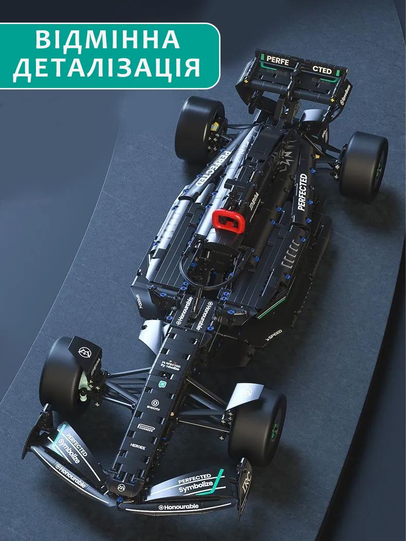 Конструктор машинка формула Mercedes AMG F1 Technology Machine Player 1:8 (30160324) - фото 5