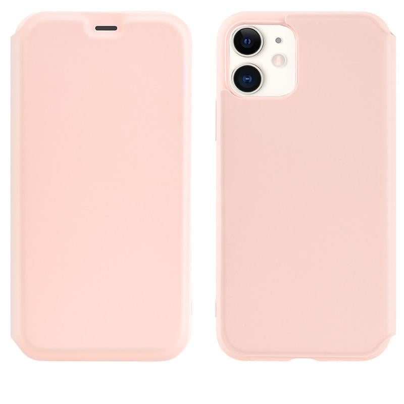 Чехол-книжка HOCO Colorful series liquid silicone для Phone11  pink