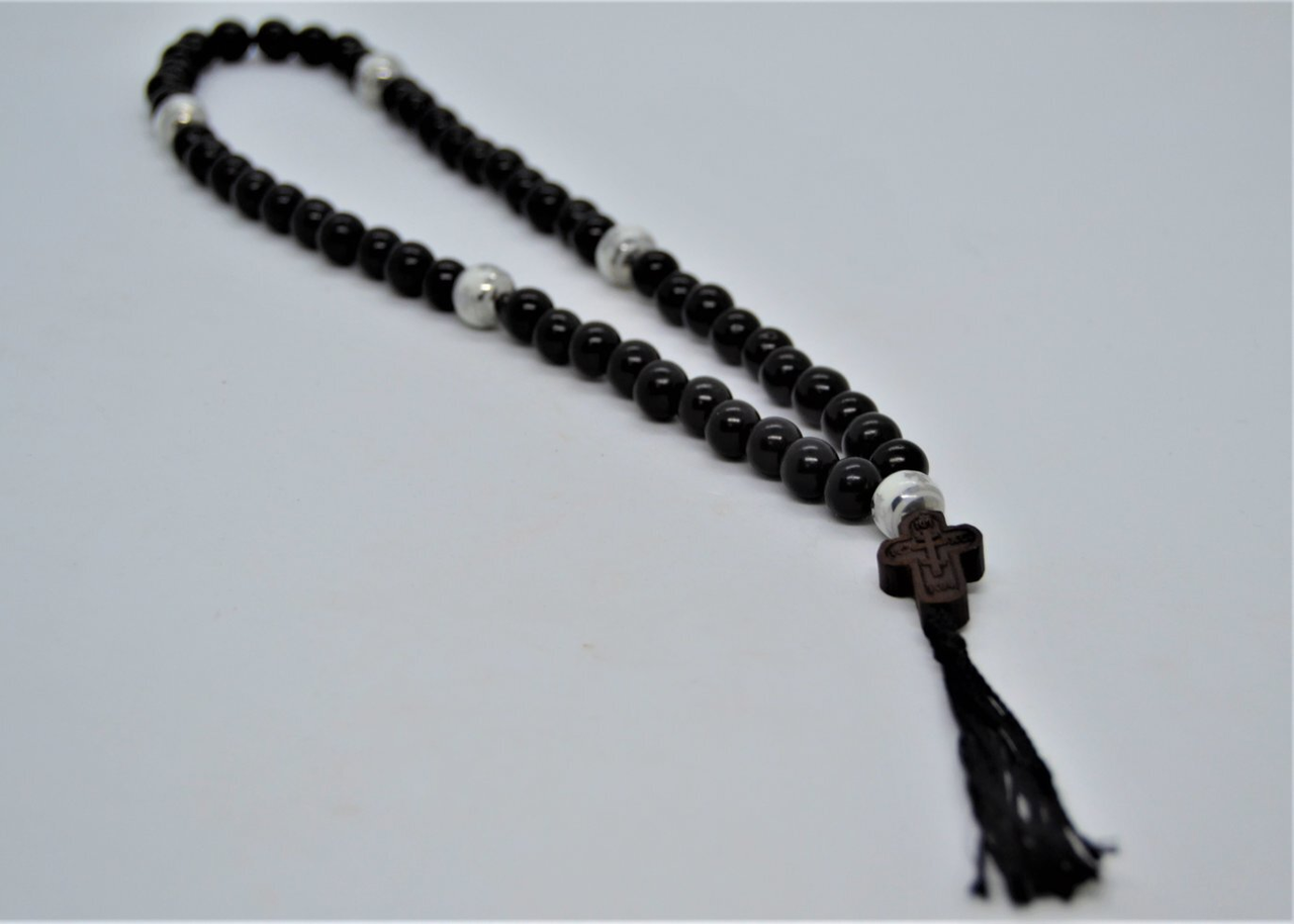 Четки из Гагата на 50 бусин (829-163)