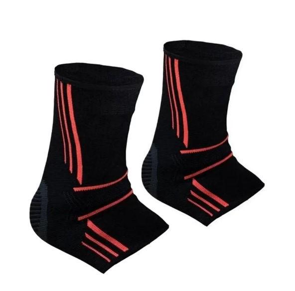 Бандажи на голеностоп Power System PS-6022 Ankle Support Evo пара M Black/Orange (PS_6022_M_Black/Orange) - фото 3