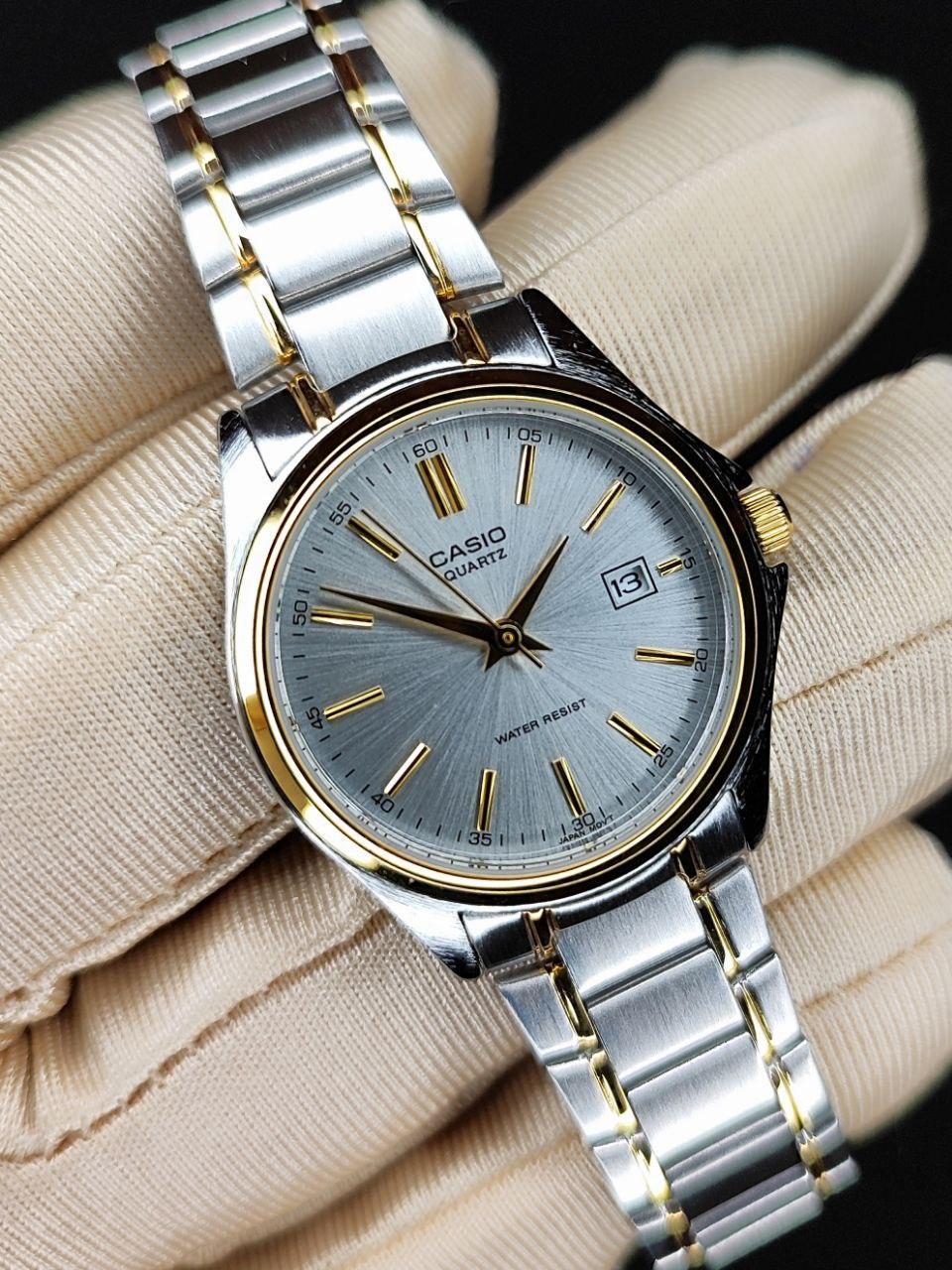 Наручные часы женские Casio LTP-1183G-7A Lady Timeless Collection Белый (2709374101)