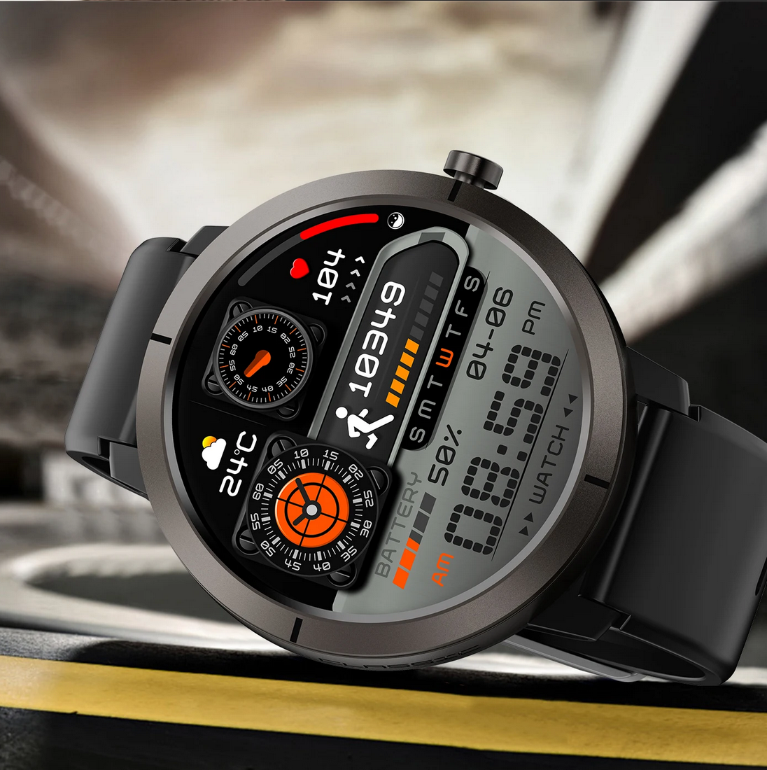 Смарт-часы Glory Fit X7 Special Edition Black — фото 4