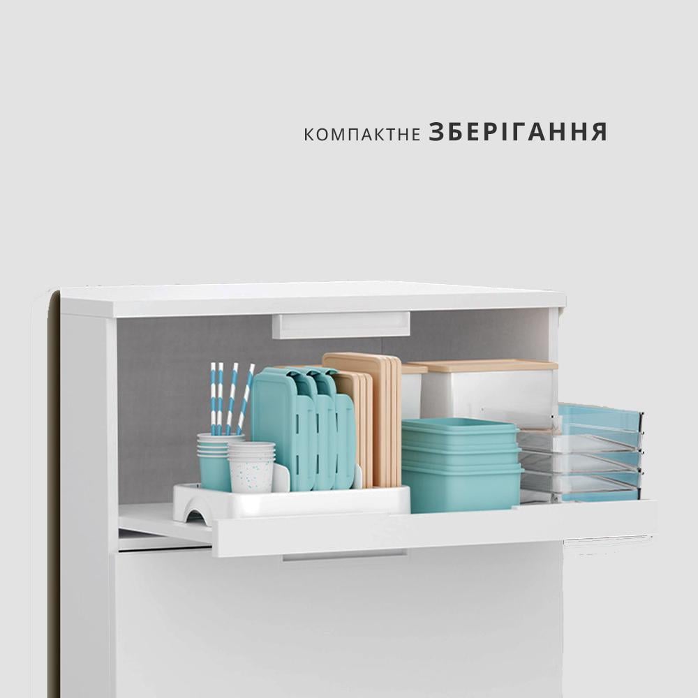 Кухонна підставка-органайзер-тримач для кришок, мисок, виделок, ложок (20633087) - фото 5