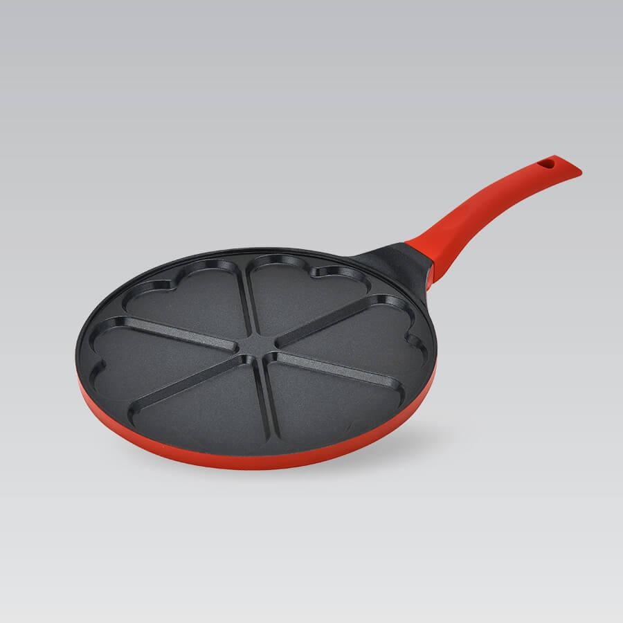 Сковорода индукционная блинная Maestro MR-1222-A Heart 26 см Сковорода индукционная блинная Maestro MR-1222-A Heart 26 см