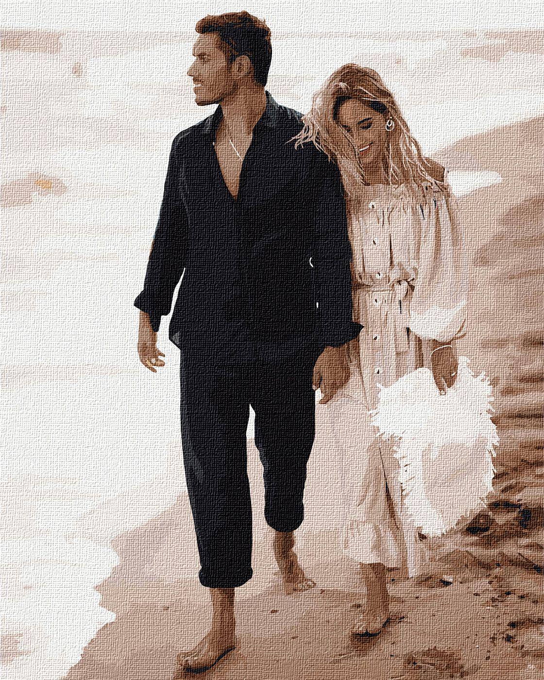 Картина по номерам Идейка Свидание на побережье (KHO4750)