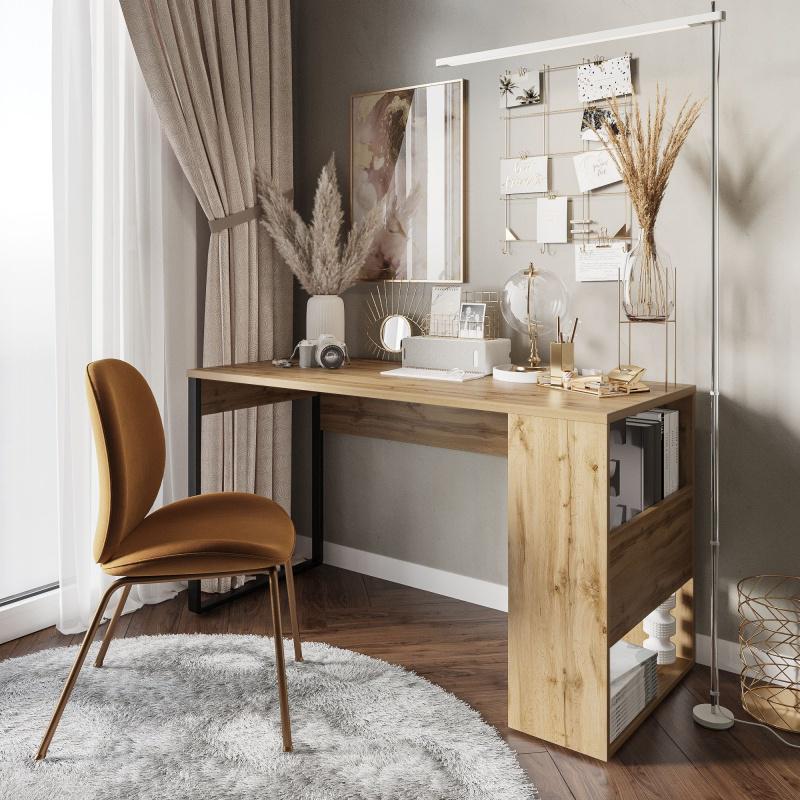 Стіл письмовий Loft-3 1400х598х750 мм Дуб Аппалачі (Арт.234) - фото 3 Стіл письмовий Loft-3 1400х598х750 мм Дуб Аппалачі (Арт.234) - фото 3