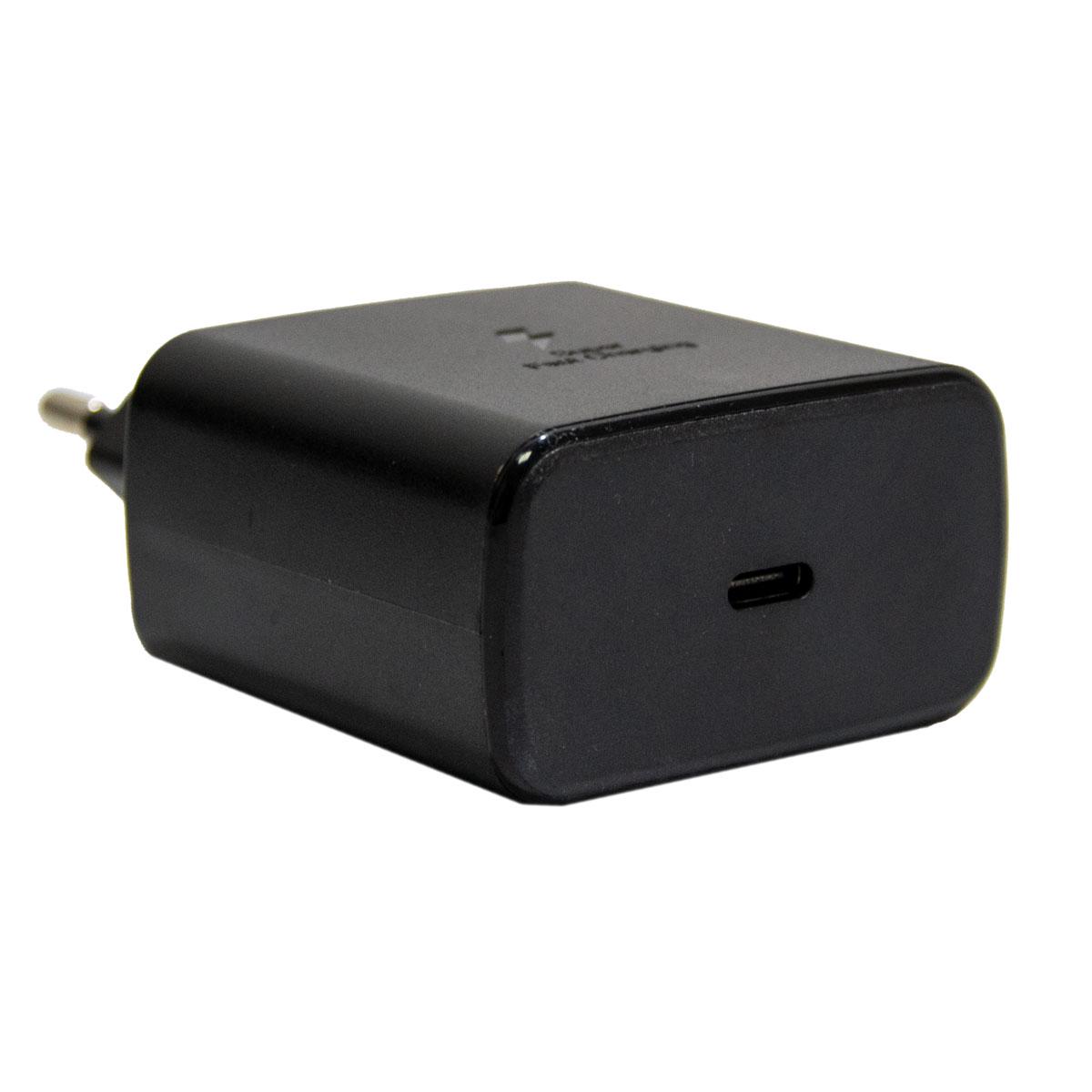 Блок питания для телефона PD Adapter 45W USB-C с кабелем Черный (1010554-Black) - фото 5