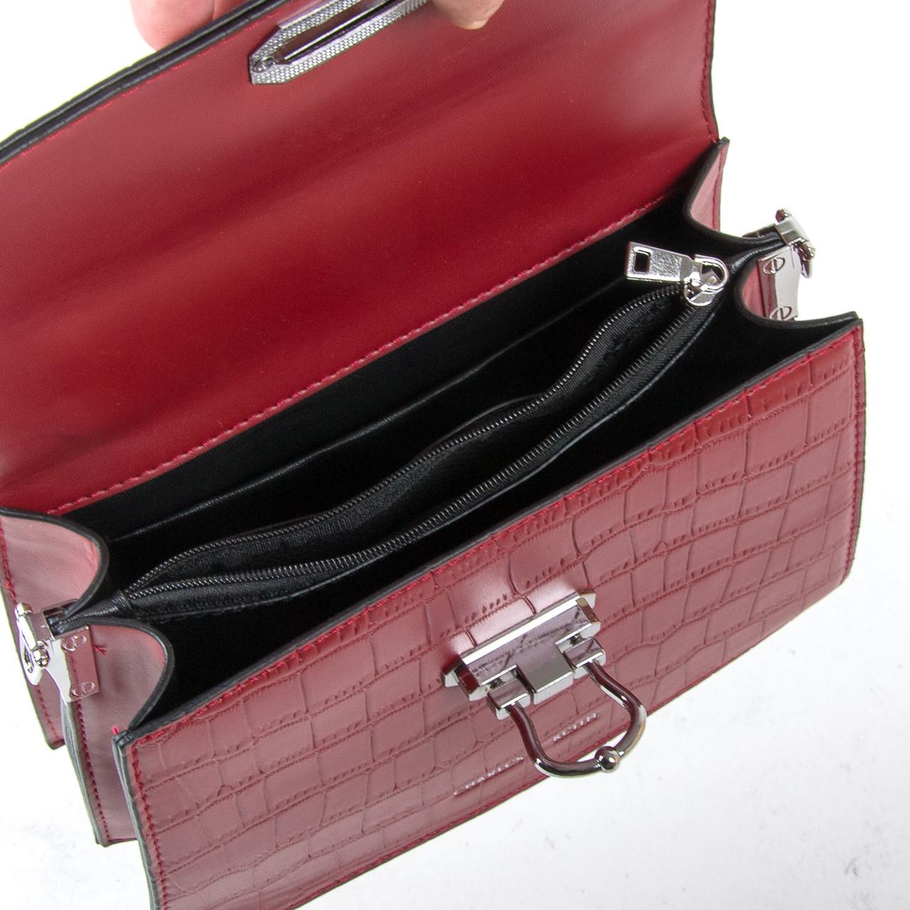 Женская сумочка-клатч Fashion 16915 Бордовый - фото 4