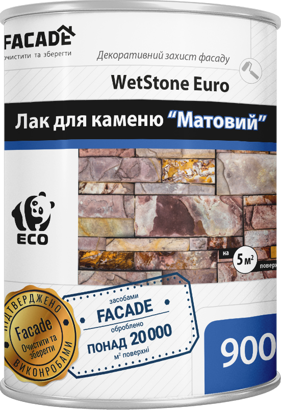 Лак алкидный матовый WetStone Euro 900 мл (041101)
