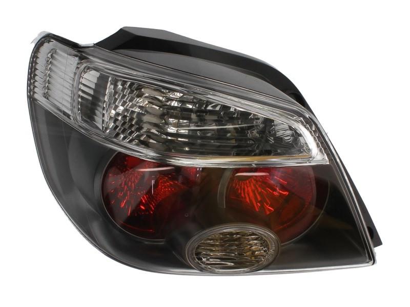 Фонарь задний левый Mitsubishi Outlander 2005-2008 черная рамка (214-1992L-UQ6C)