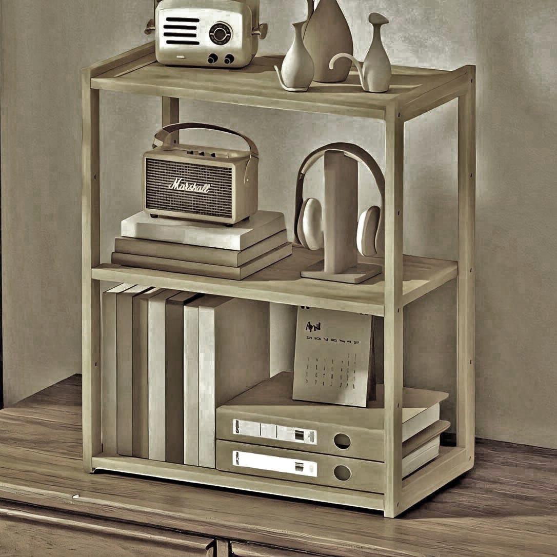 Полиця-надбудова настільна з дерева Лаоджан бланже (АКД-014301)