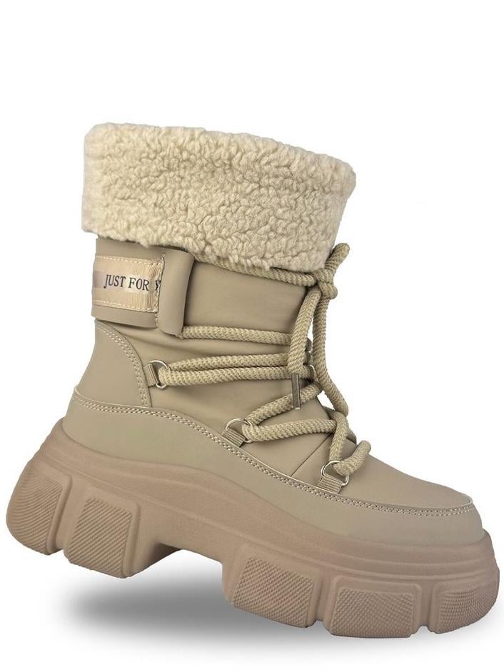 Зимові черевики на вовні Jong Golf CN40443-3 р. 34 Бежевий