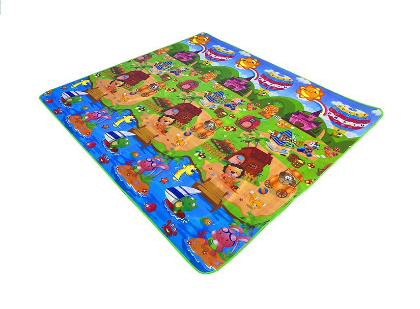 Килимок дитячий двосторонній Дорога 79 /Парк з тваринами 15 200x180x0,5 см (2115653989) - фото 3 Килимок дитячий двосторонній Дорога 79 /Парк з тваринами 15 200x180x0,5 см (2115653989) - фото 3
