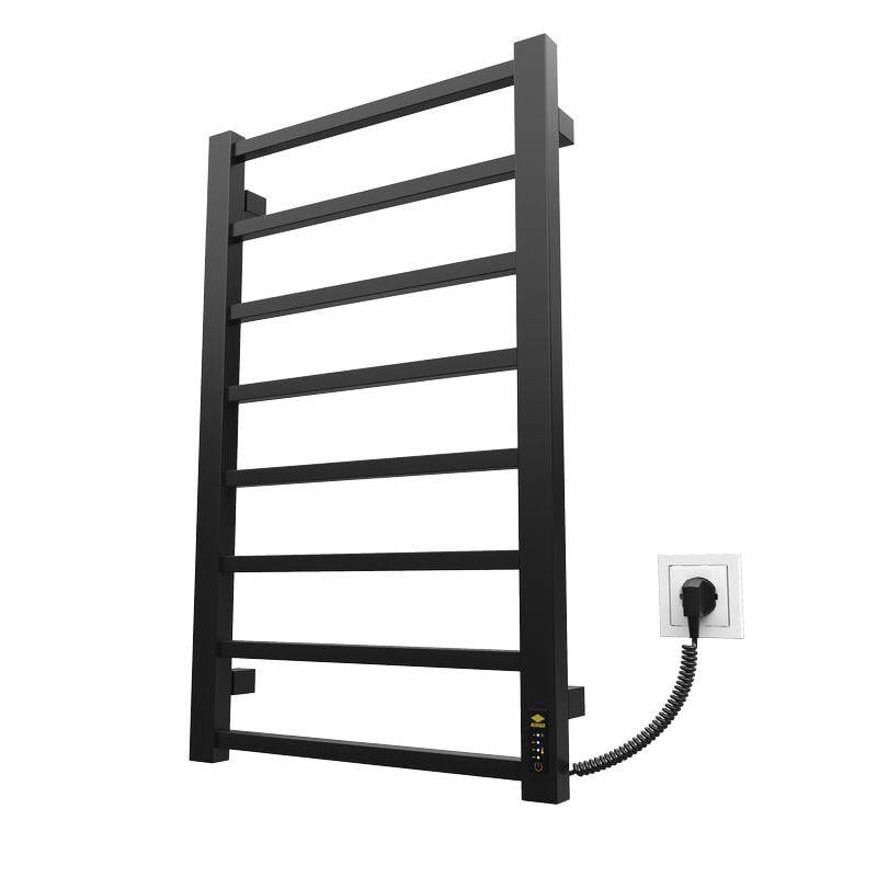 Рушникосушарка електрична KOSSER Лофт 800х500/8 ER з таймером Чорний (2000962918939)