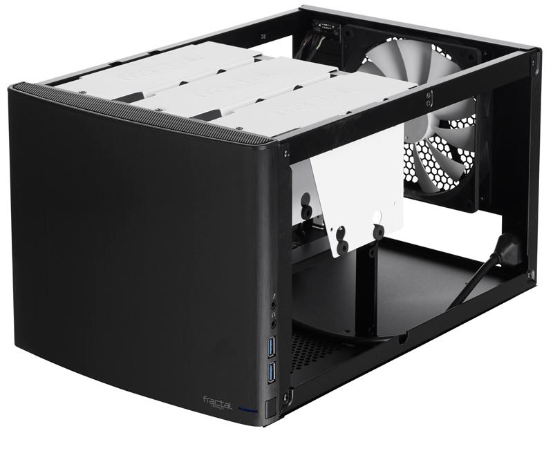 Корпус для комп'ютера Fractal Design Node 304 HTPC PSU (FD-CA-NODE-304-BL) - фото 5