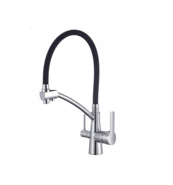 Смеситель для кухни Gappo G4398-11 d 35 мм Черный/Хром