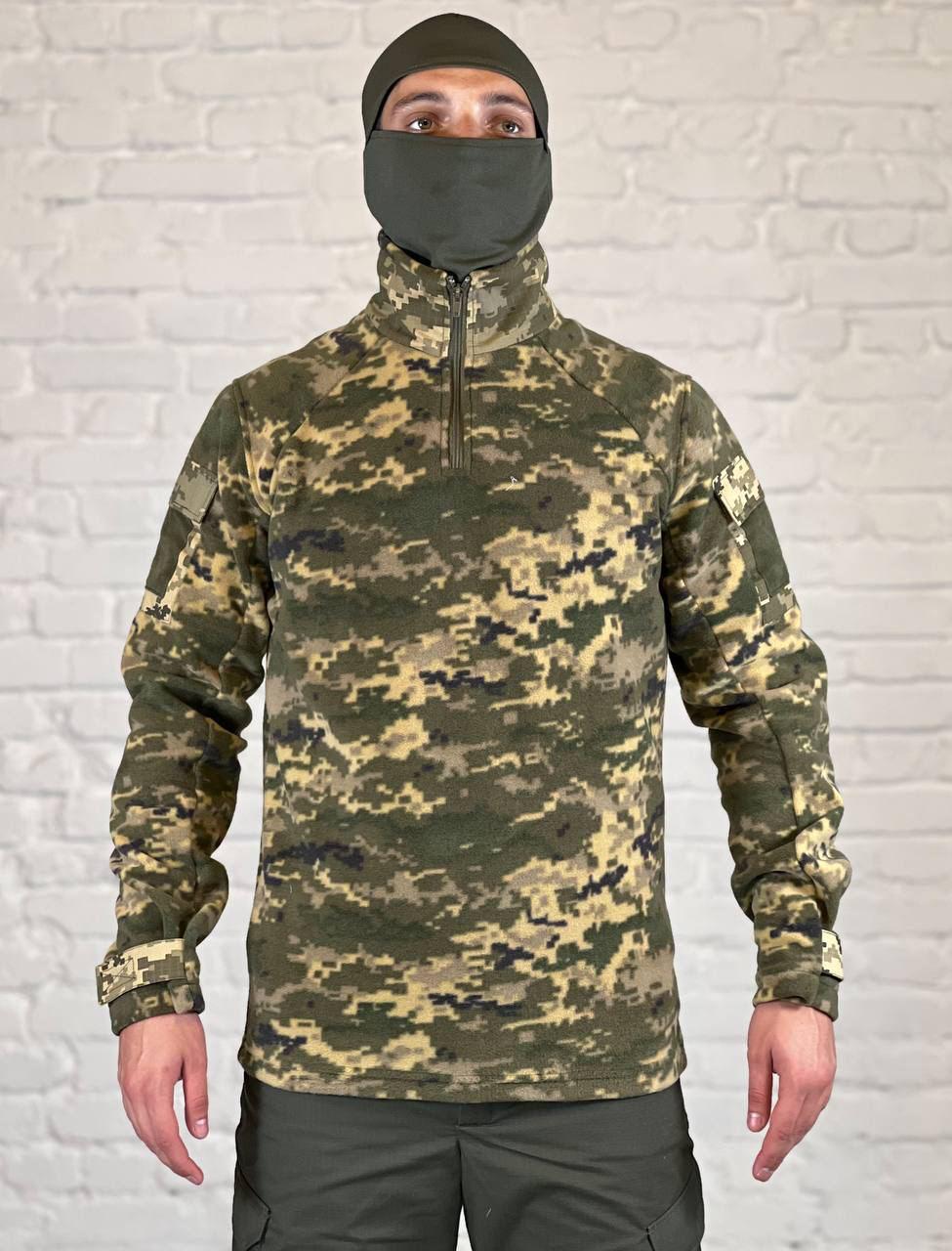 Убакс флисовый с карманами на рукавах S р. 46 Пиксель (164)