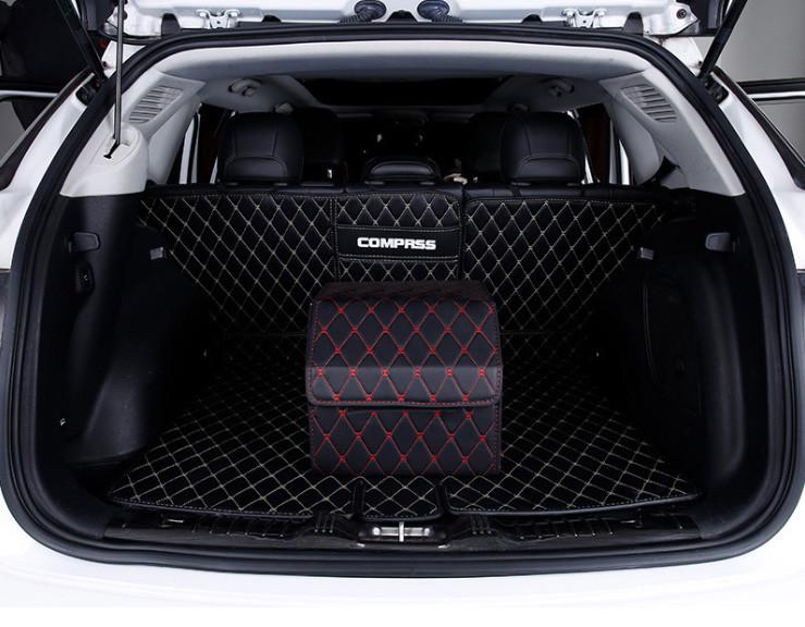 Органайзер автомобильный из экокожи 31х30х29 см (82715-Нов)