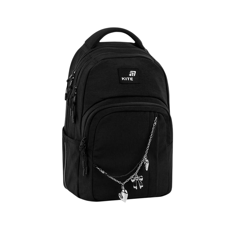 Рюкзак KITE Education teens Black&Charm спинка 42 см (K26-2578M-1)