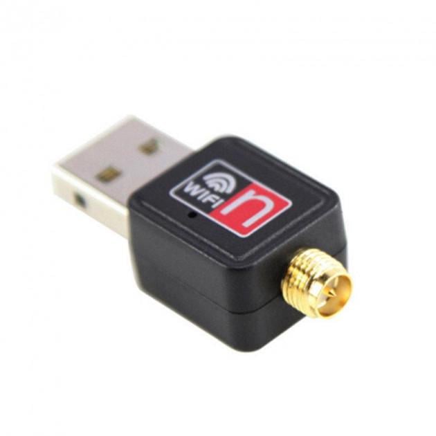 Wifi адаптер з антеною USB 150M 802.11n 5db - фото 3