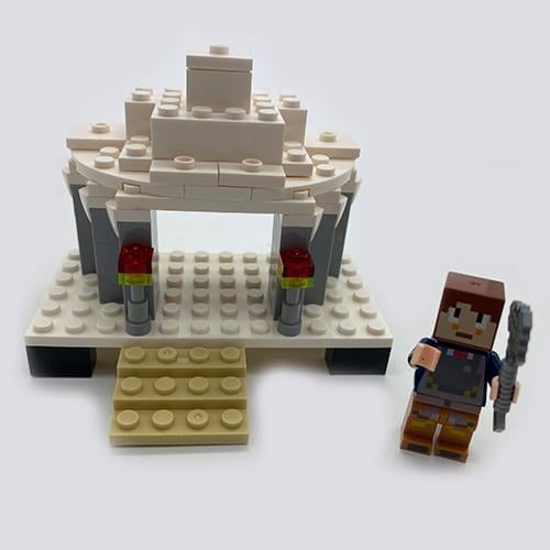 Конструктор фигурка iBlock Minecraft World 10 см