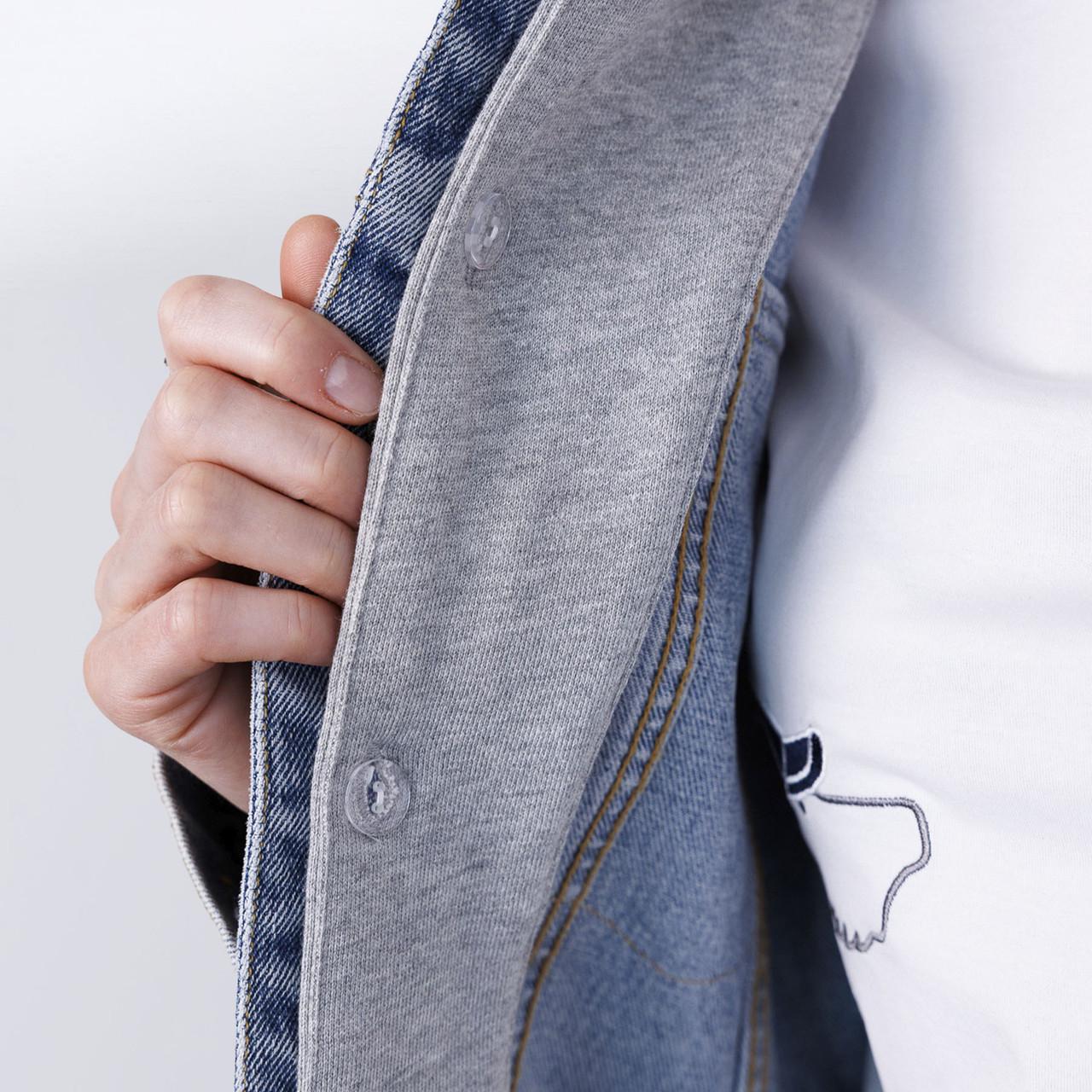 Жакет жіночий джинсовий Louis Vuitton M Синій (2797308591) - фото 7