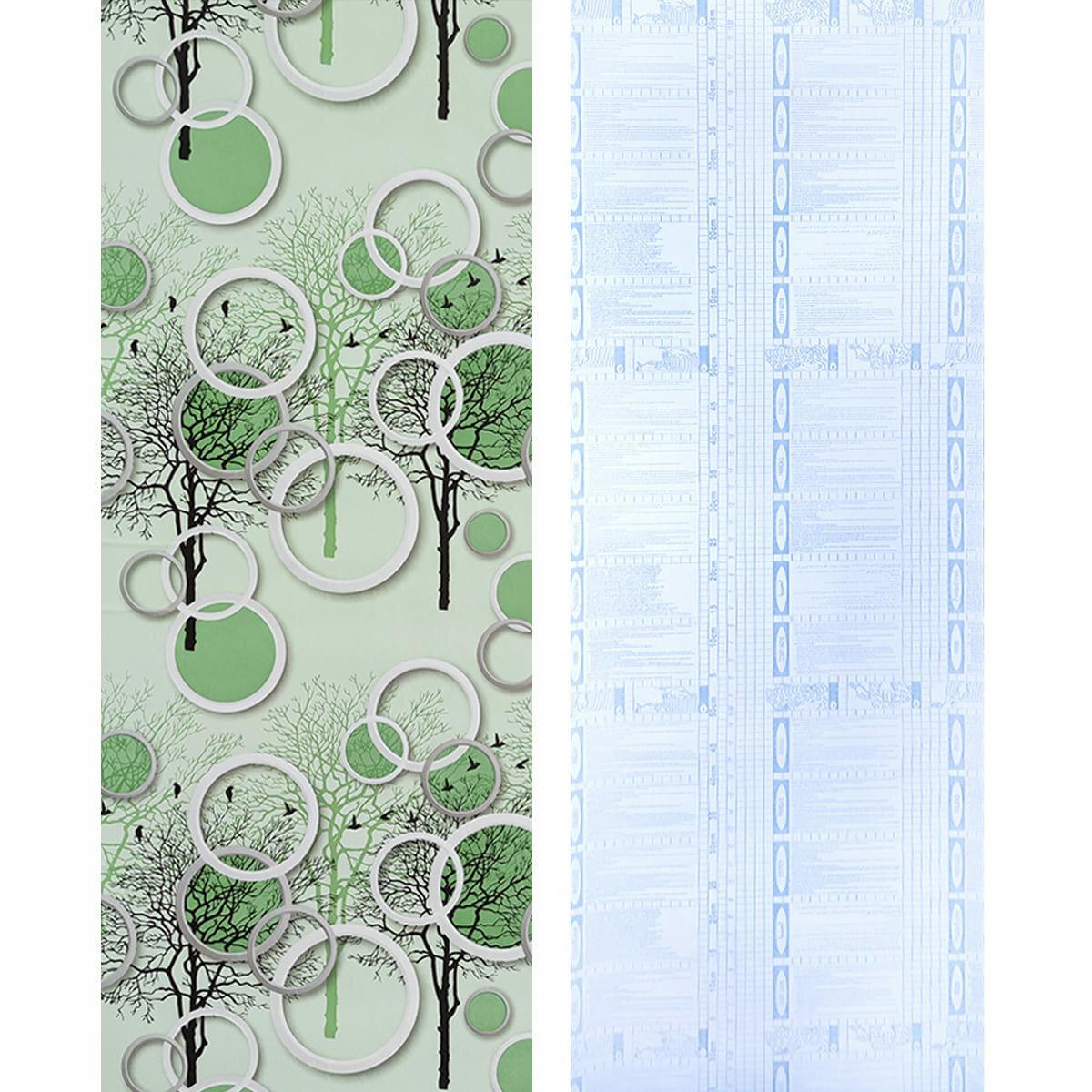 Плівка самоклеюча на паперовій основі 0,45х10м х 0,07мм Чорні та зелені дерева SW-00002440 - фото 5 Плівка самоклеюча на паперовій основі 0,45х10м х 0,07мм Чорні та зелені дерева SW-00002440 - фото 5