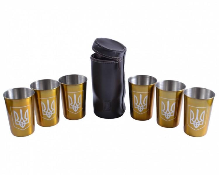 Набір чарок Україна в чохлі (059641)