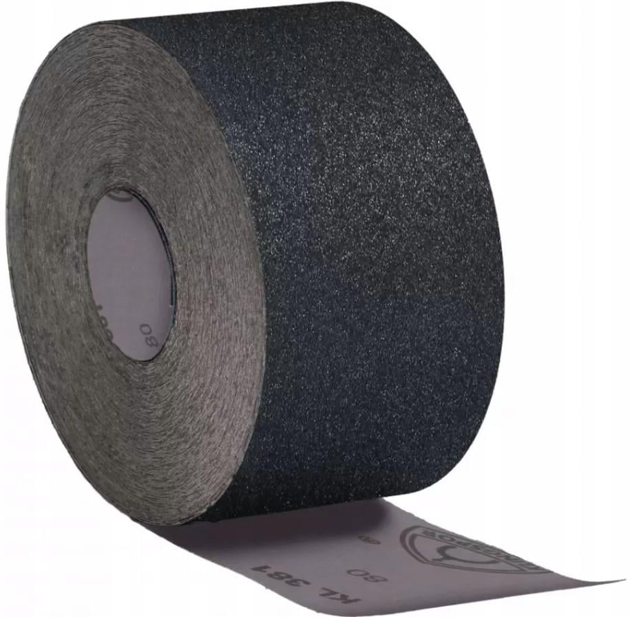 Рулон шлифовальной бумаги KL381J Klingspor Alotex влагостойкая 200 мм 1 пог.м P40 (21172)