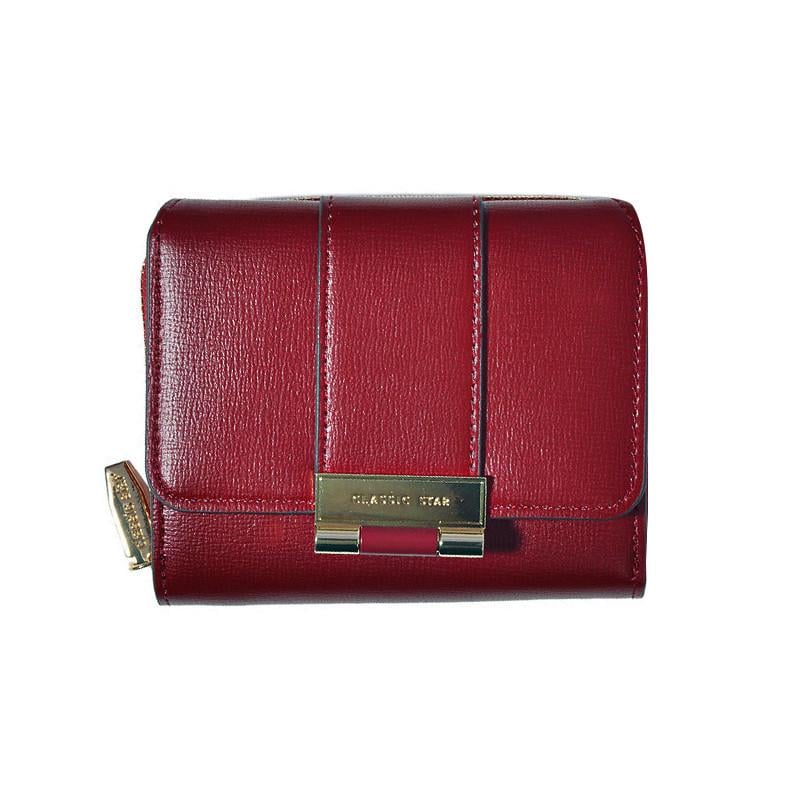 Кошелек женский Eastern Star C319-2B для купюр и карточек на молнии с застежкой Red (25713778)