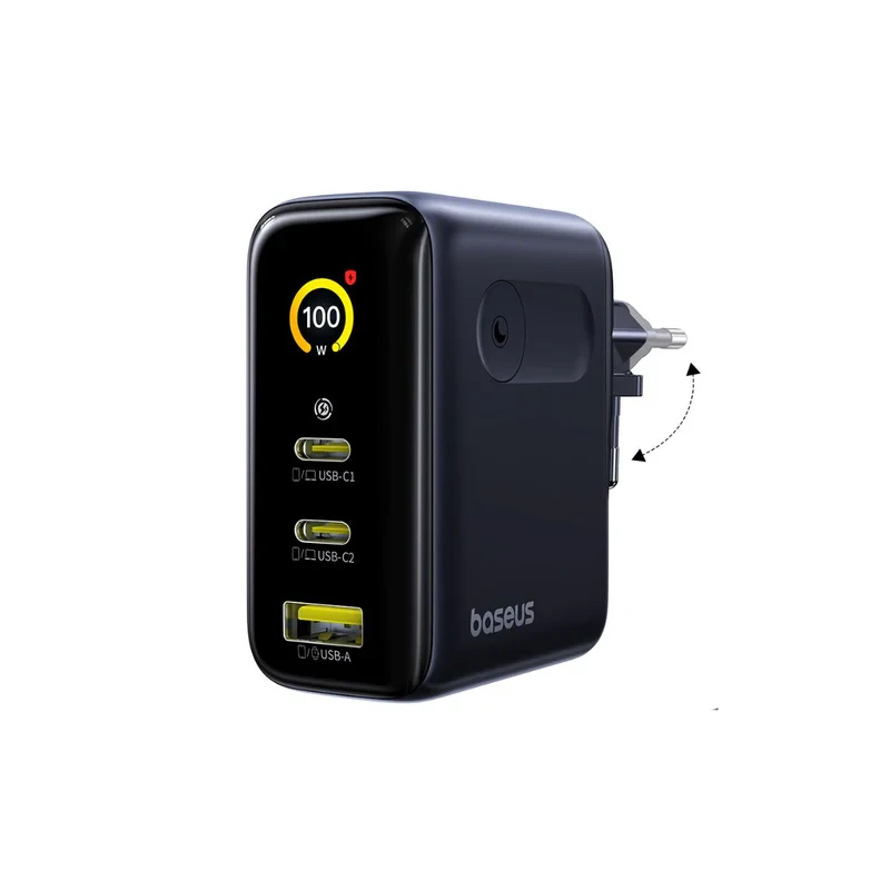 Зарядное устройство BASEUS PicoGo AE21 100W GaN Fast Charger (E0121B)