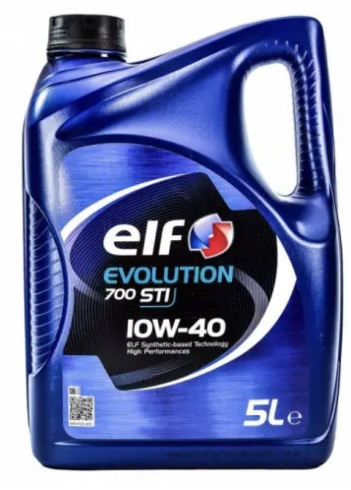 Моторное масло Elf Evolution 700 STI 10W-40 5 л (214124) - фото 3 Моторное масло Elf Evolution 700 STI 10W-40 5 л (214124) - фото 3