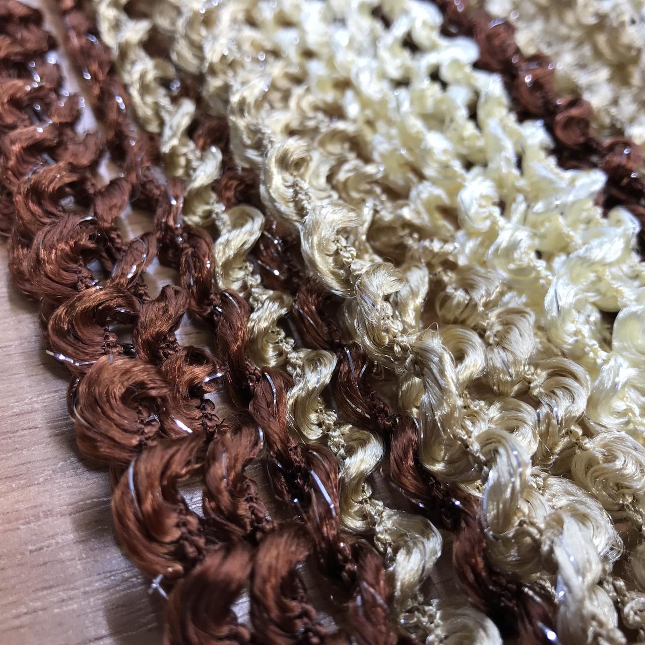 Штори-спіралі Коричневий/Золотий/Бежевий (NS-302) - фото 9 Штори-спіралі Коричневий/Золотий/Бежевий (NS-302) - фото 9