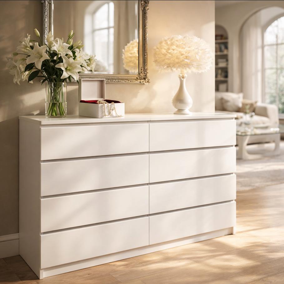 Комод Мастер Форм Брайт 1300х376х950 мм Німфея альба (30243)