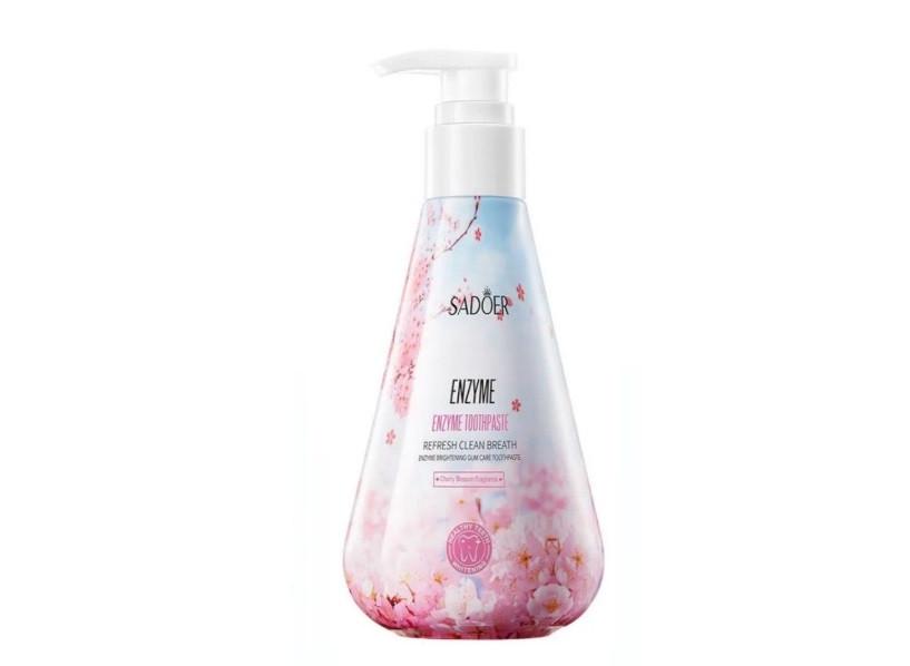 Зубна паста Sadoer відбілююча гелева з ензимами 220 мл (6974784010750) Зубна паста Sadoer відбілююча гелева з ензимами 220 мл (6974784010750)