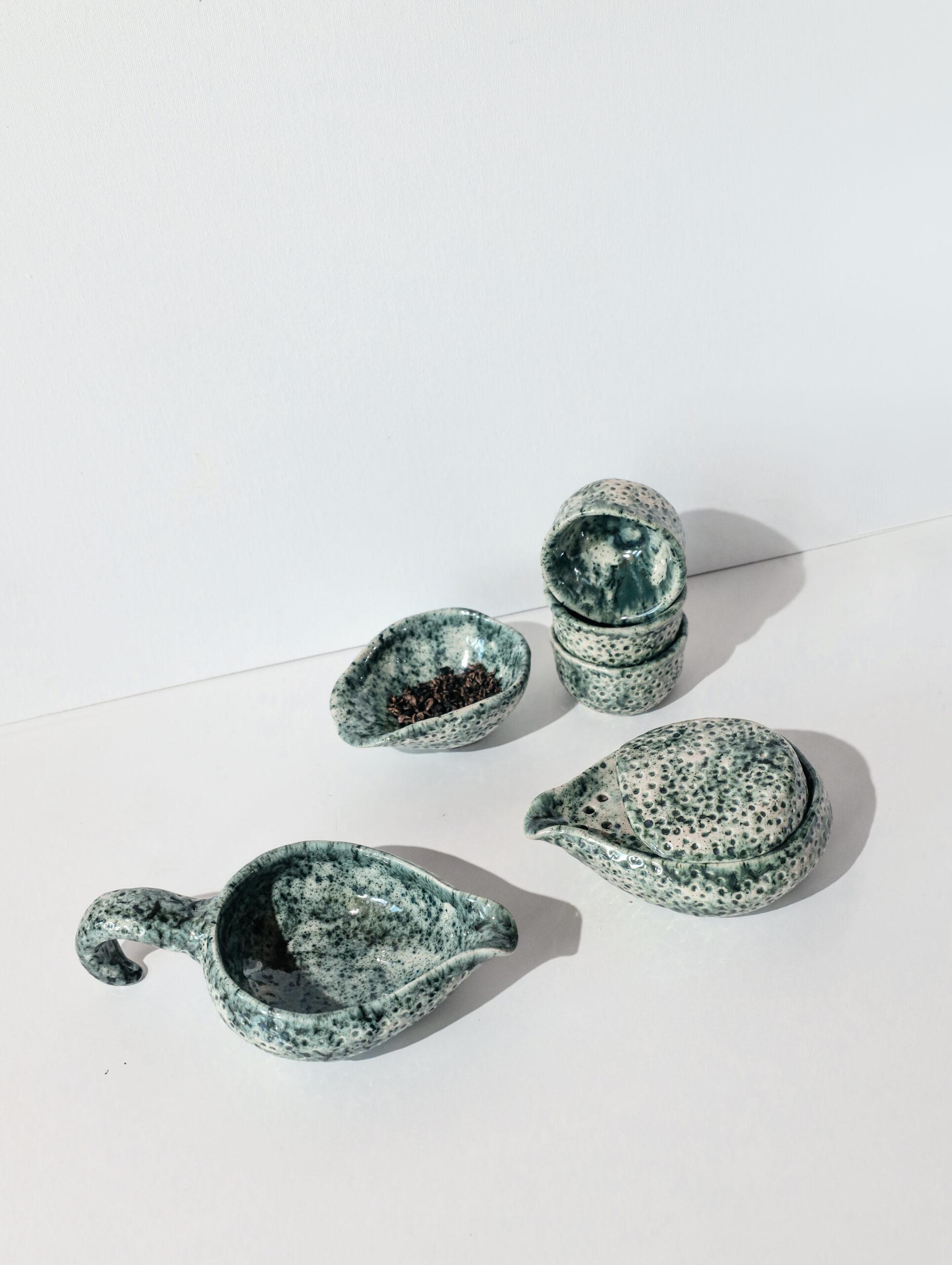 Набор для чайной церемонии Речной камень полный ручной работы (TS-19) - фото 5 Набор для чайной церемонии Речной камень полный ручной работы (TS-19) - фото 5