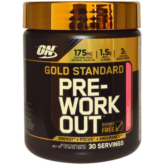 Комплекс до тренировки Optimum Nutrition Gold Standard Pre-Workout 300 г 30 servings Watermelon