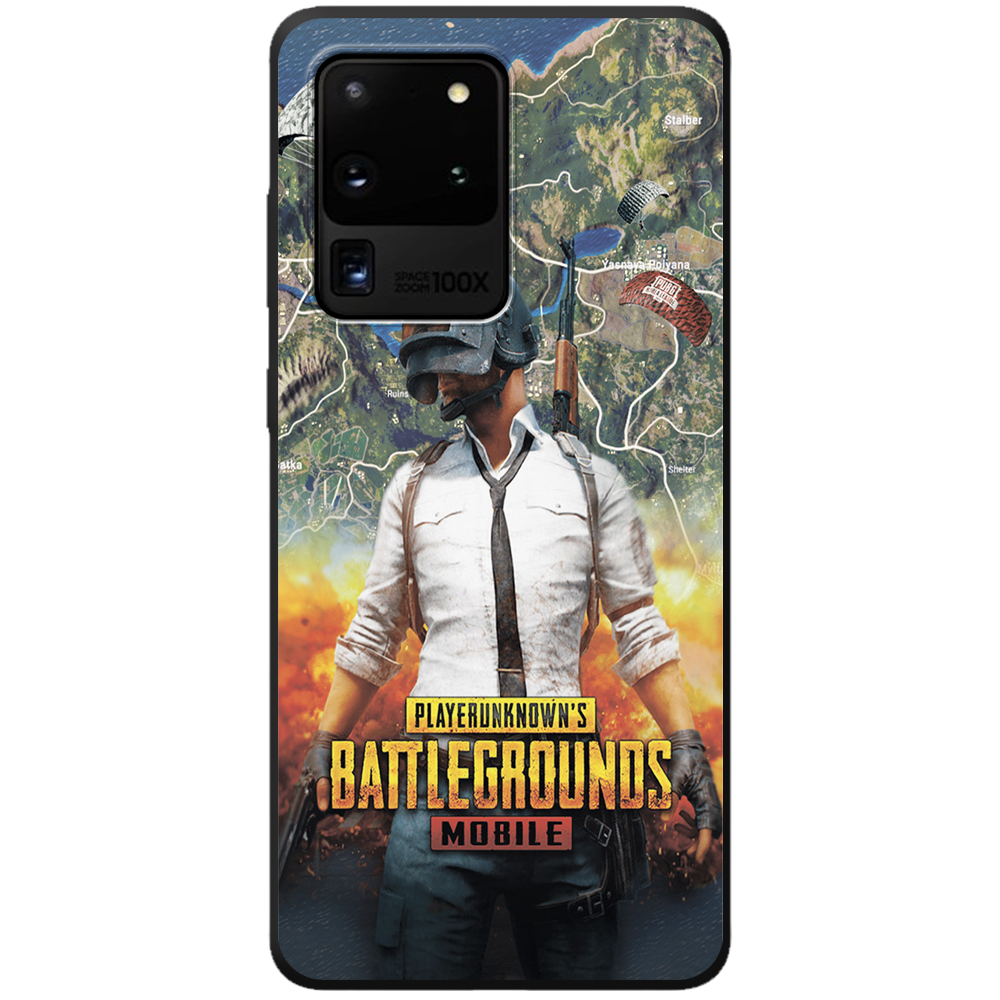 ᐉ Чехол Boxface Samsung G988 Galaxy S20 Ultra PUBG Mobile Черный силикон  (38878-up2309-44015) • Купить в Киеве, Украине • Лучшая цена в Эпицентр