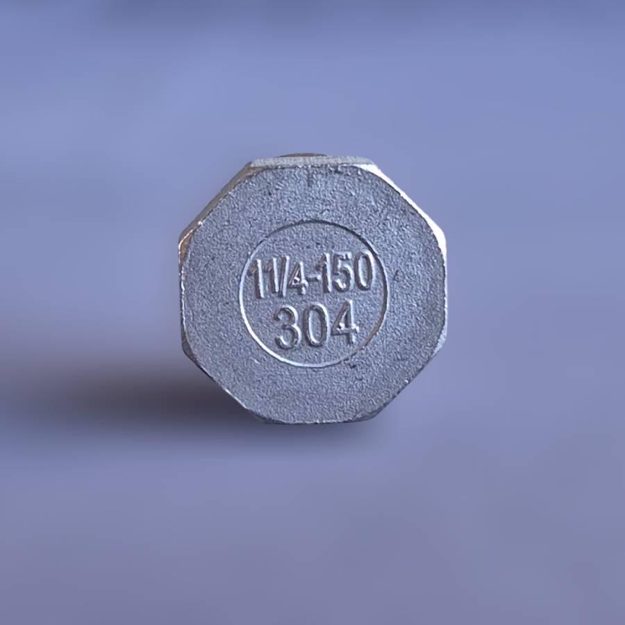 Заглушка резьбовая восьмигранная DN32 BSPP н/ж сталь AISI304 Class-150 наружная резьба 1-1/4" (29203222) - фото 4 Заглушка резьбовая восьмигранная DN32 BSPP н/ж сталь AISI304 Class-150 наружная резьба 1-1/4" (29203222) - фото 4