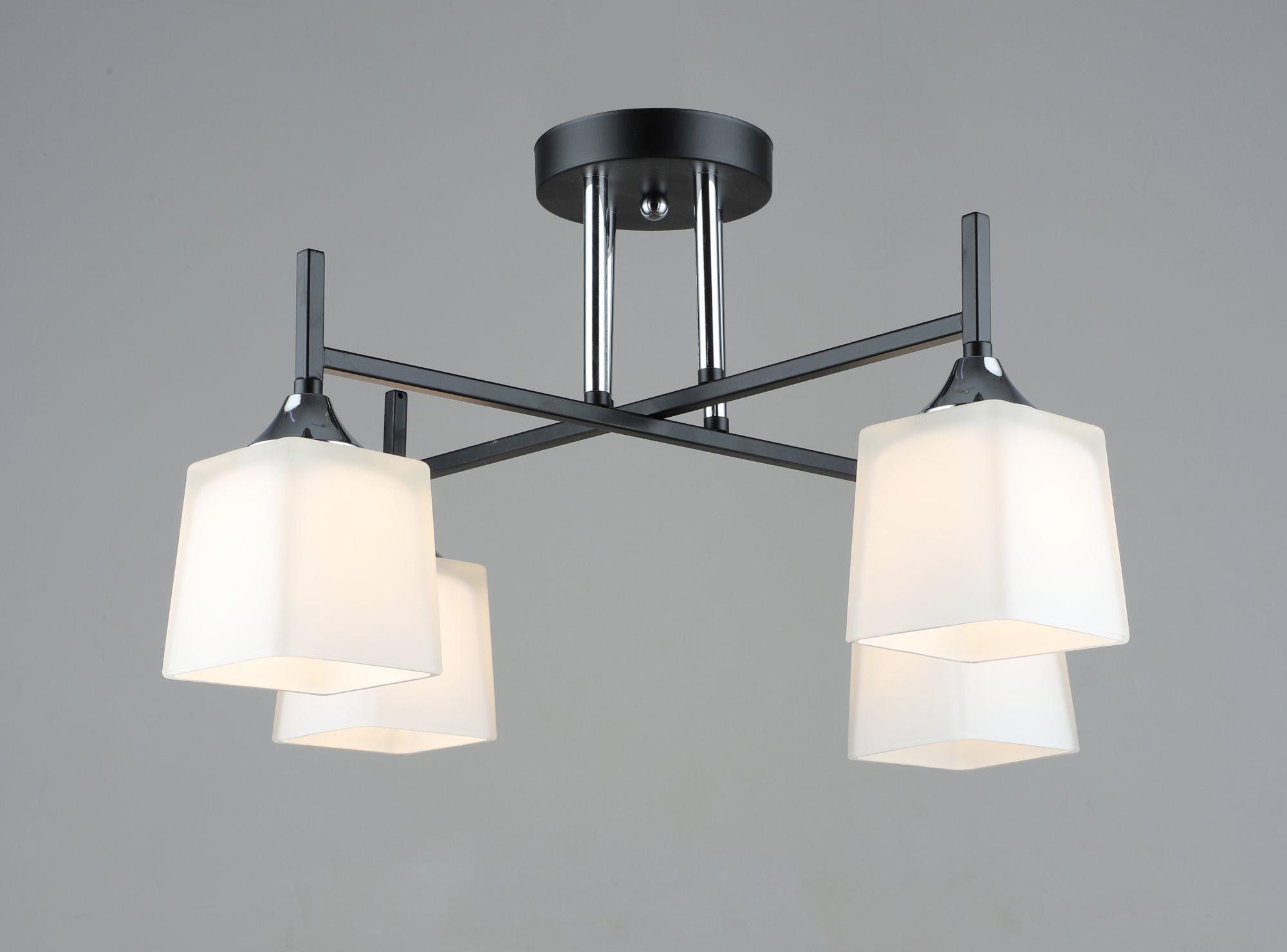 Люстра декоративная Sirius B N5458/4 BK+CH