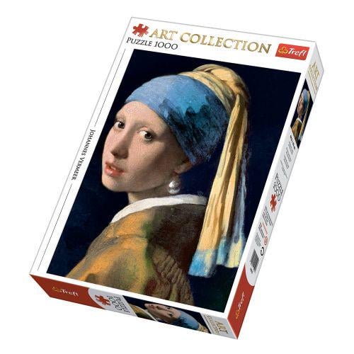 Пазлы Девушка с жемчужной 1000 элементов (172978)