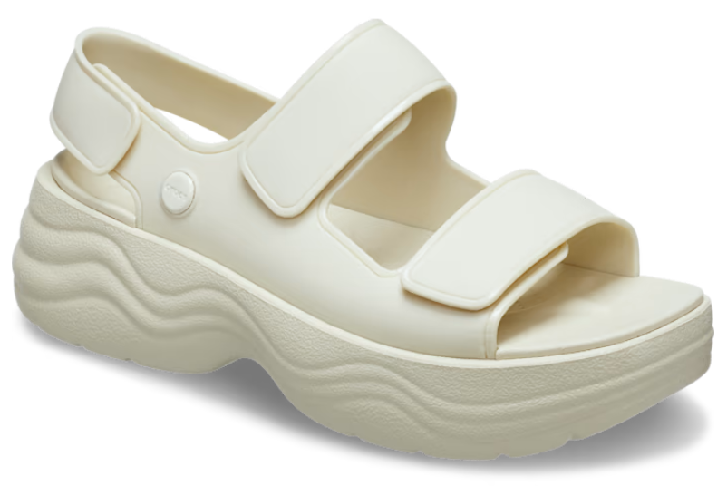 Сандалии женские Crocs Skyline р. 8/38 24,5 см Bone (12494601) - фото 2