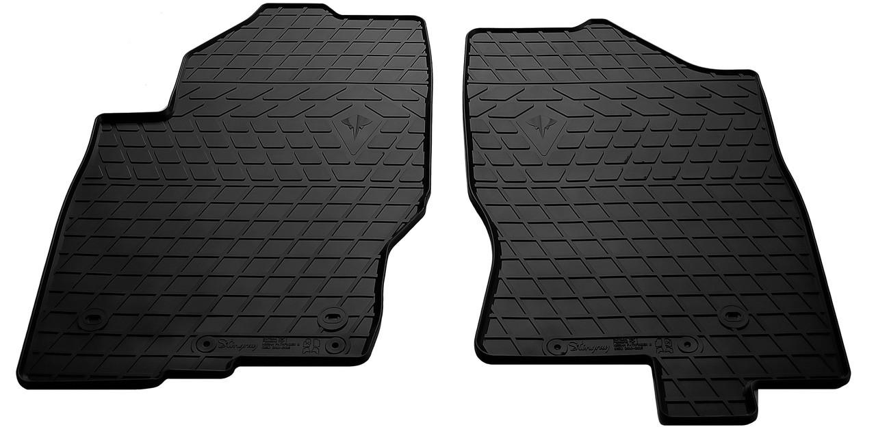 Коврики резиновые передние Nissan Pathfinder III R51 2010-2015 2016 1014242F Stingray 2 шт. Коврики резиновые передние Nissan Pathfinder III R51 2010-2015 2016 1014242F Stingray 2 шт.