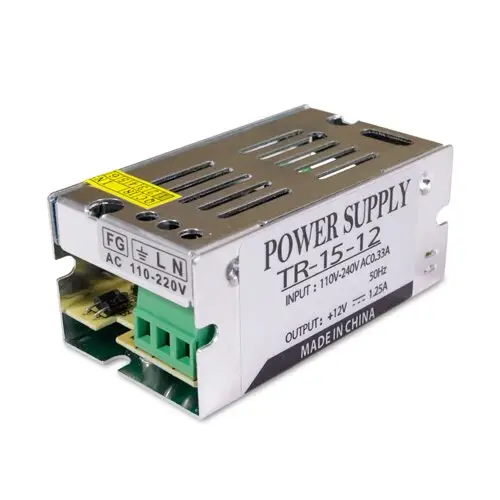 Блок питания OEM TR-15-12 12 В 15 Вт 1,25 A IP20 (5725)