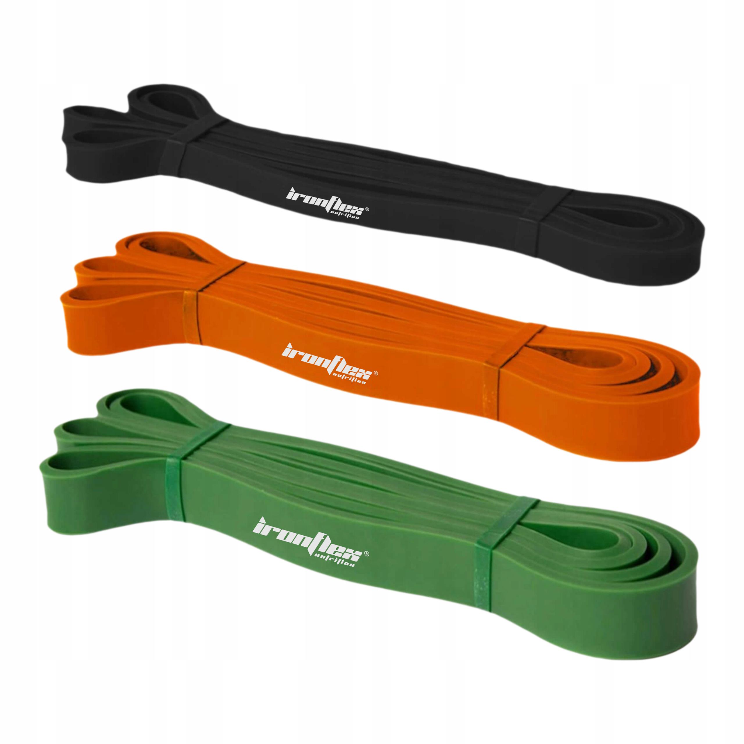 Резинки для фітнесу IronFlex Power Band Zestaw  3 шт.